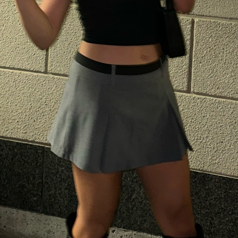Gray Women's Skort